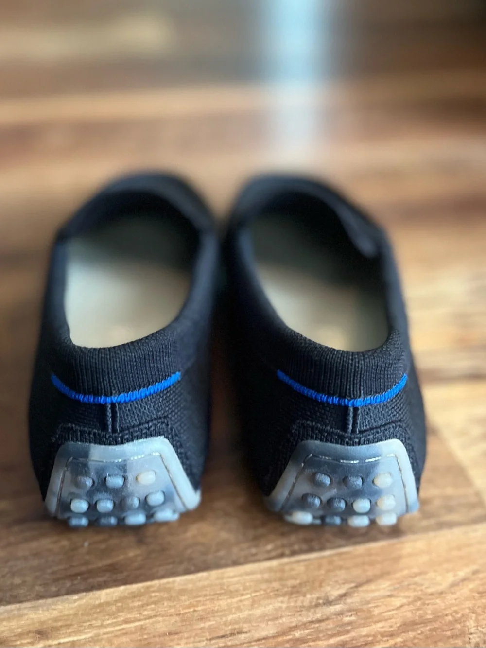 Rothy's The Daily Driver in Black Knit Slip-On Loafers size 8 Women’s - Picture 7 of 13